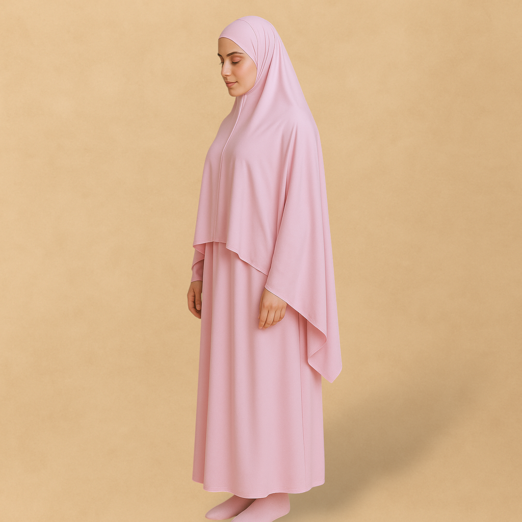 Gebetskleid 2-Teilig Khimar Rock