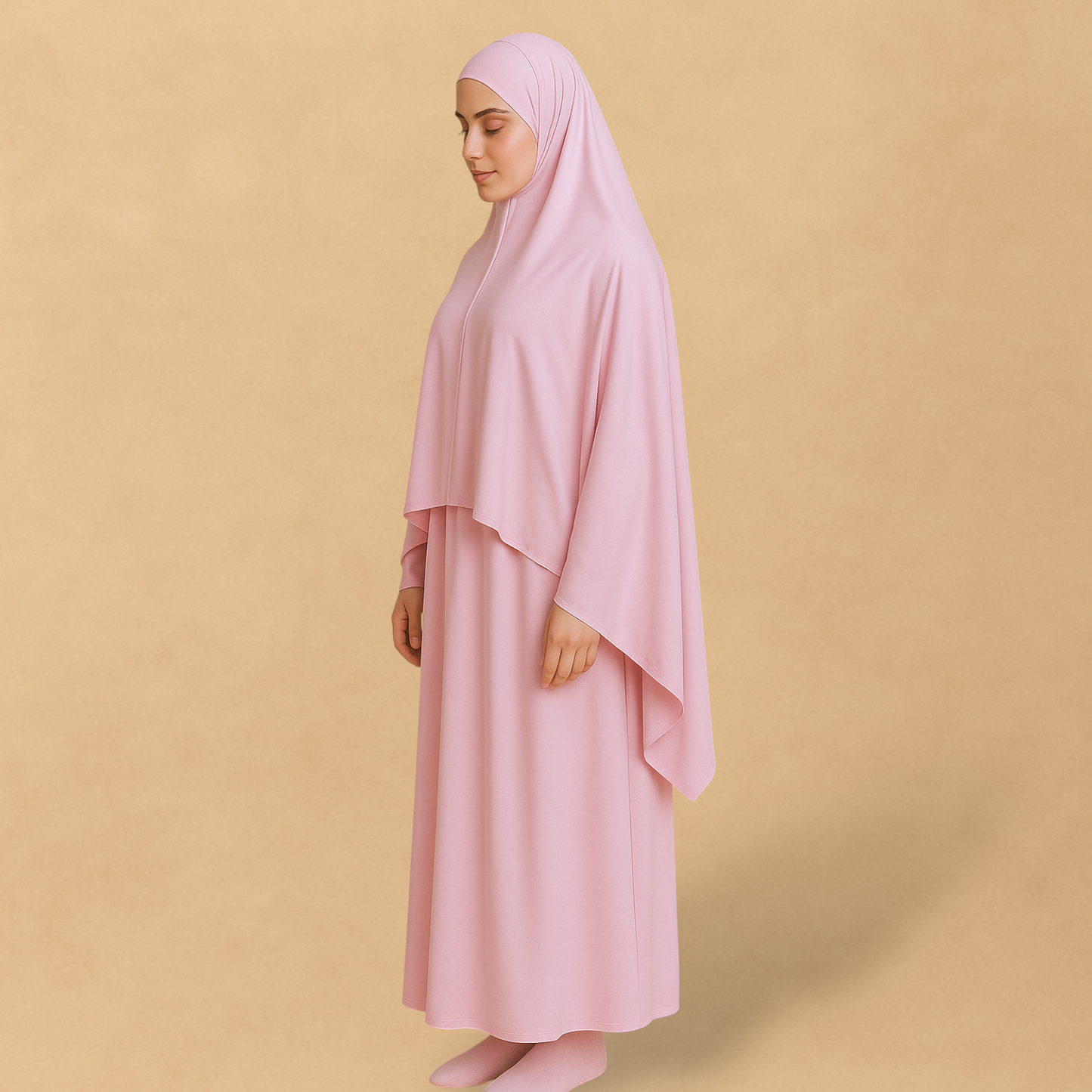 Gebetskleid 2-Teilig Khimar Rock