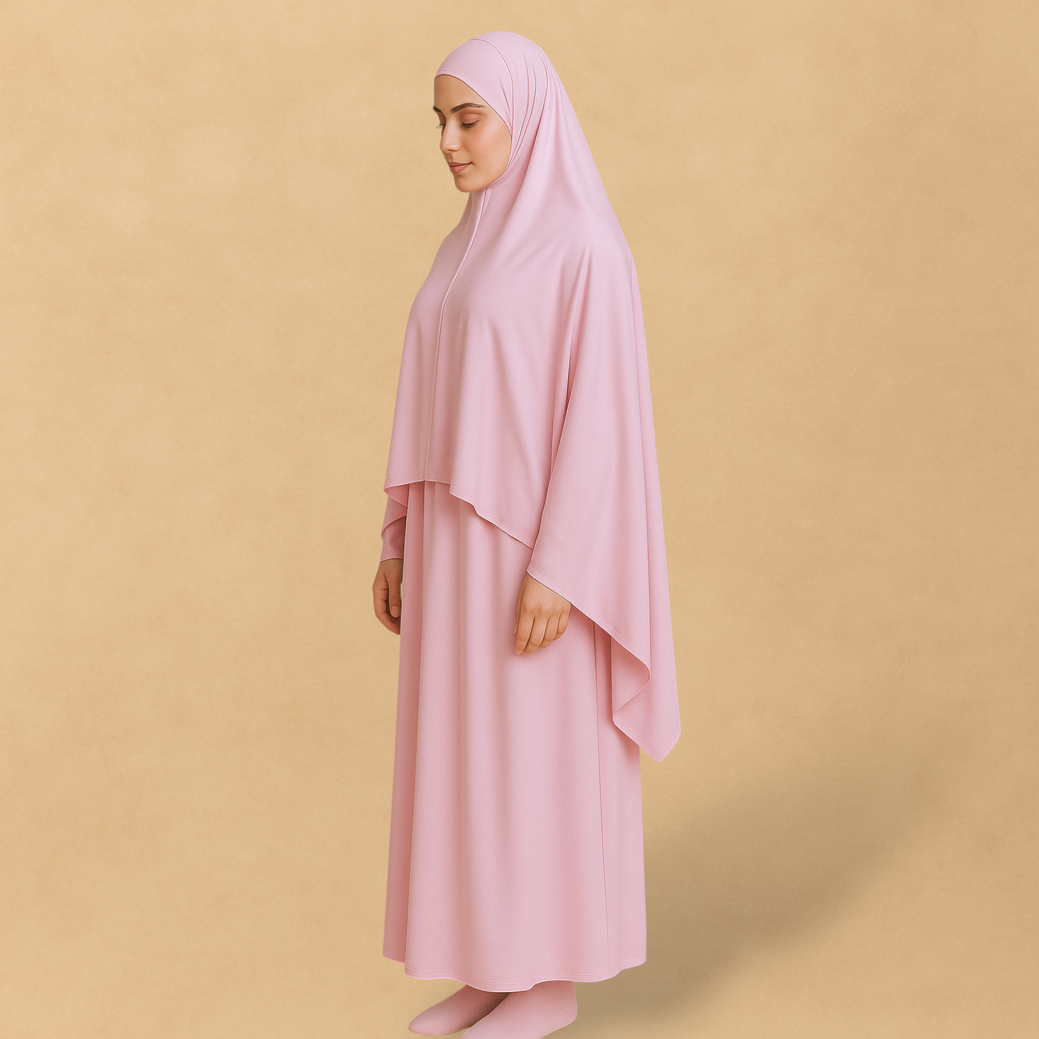 Gebetskleid 2-Teilig Khimar Rock