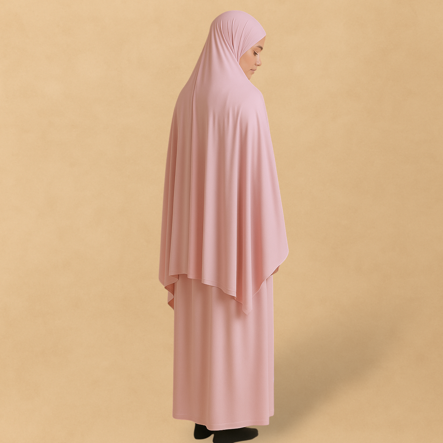 Gebetskleid 2-Teilig Khimar Rock