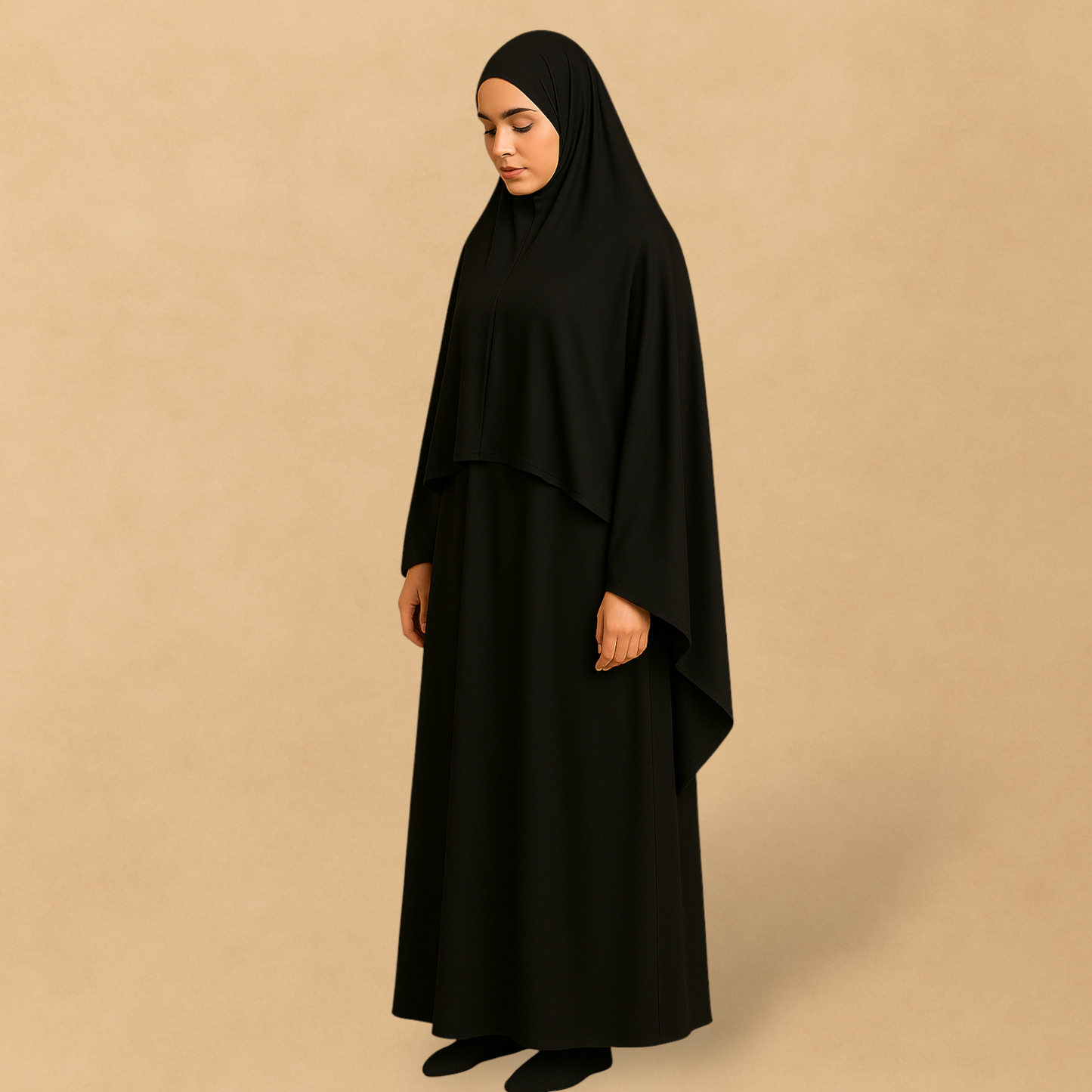 Gebetskleid 2-Teilig Khimar Rock