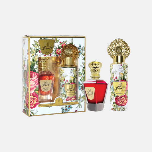 Zahoor Al Lail Intense Geschenkset 100ml Parfüm 200ml Deo