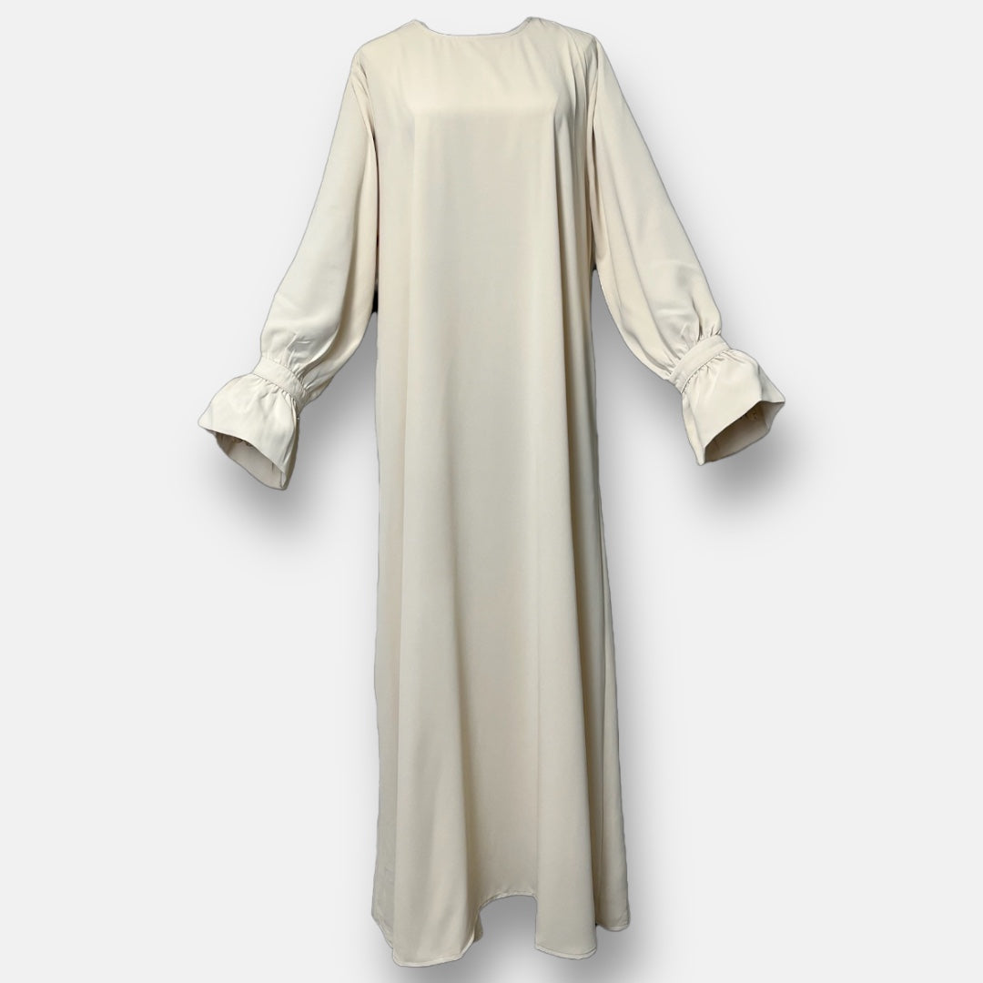 Abaya mit Rüschenärmel