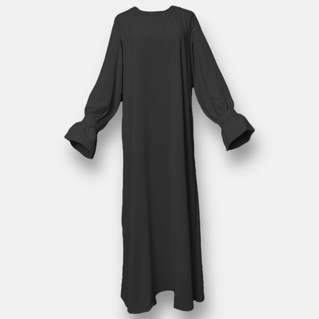 Abaya mit Rüschenärmel