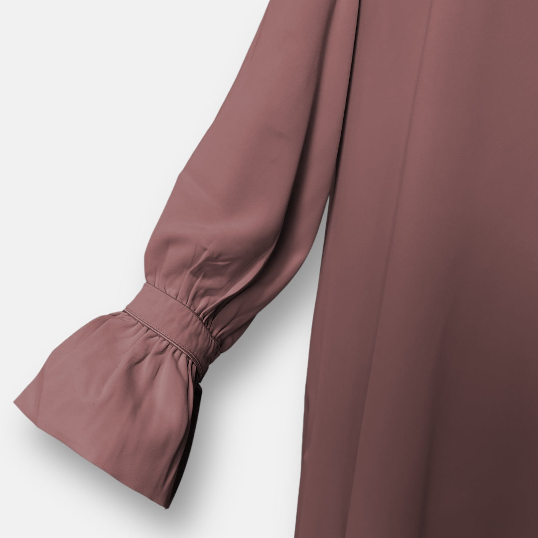 Abaya mit Rüschenärmel