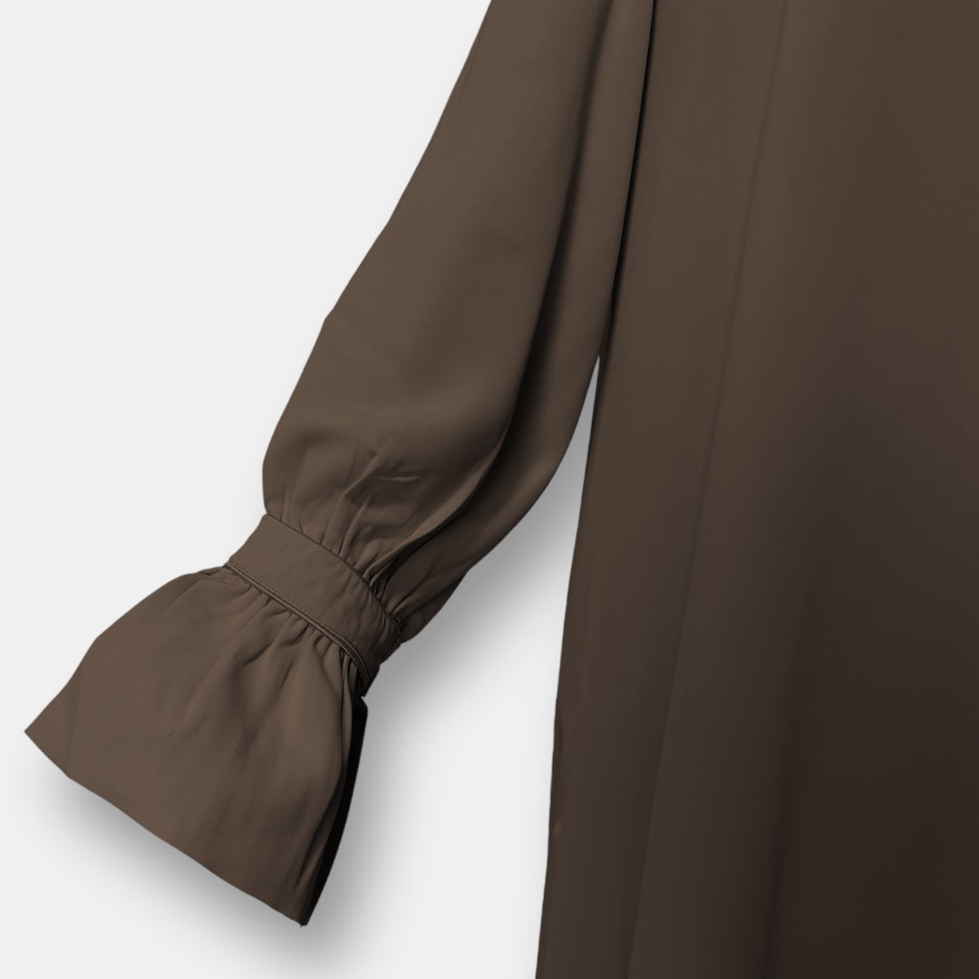 Abaya mit Rüschenärmel