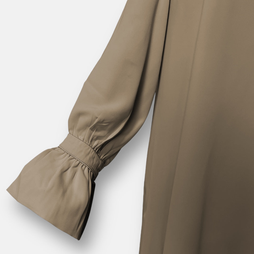 Abaya mit Rüschenärmel