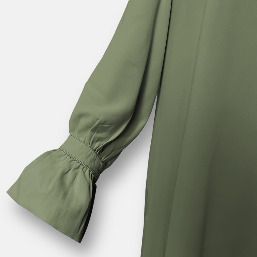 Abaya mit Rüschenärmel