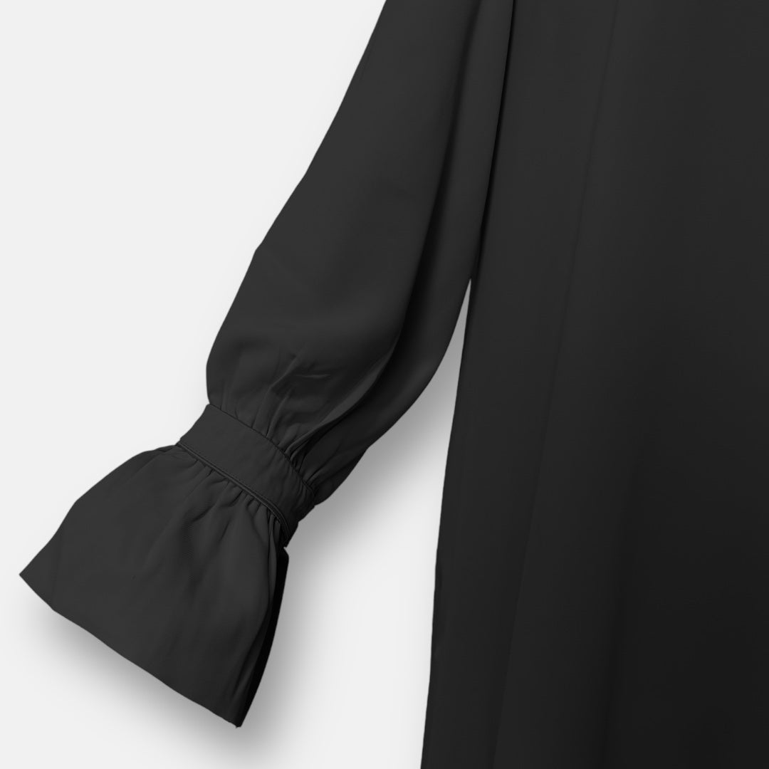 Abaya mit Rüschenärmel